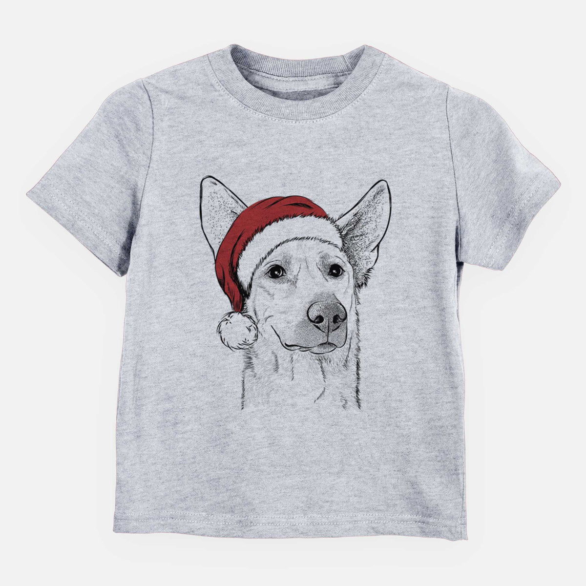 Santa Ember the Shepherd Mix - Kids/Youth/Toddler Shirt