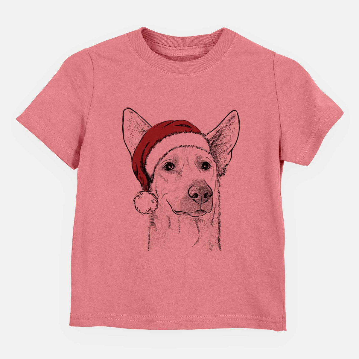 Santa Ember the Shepherd Mix - Kids/Youth/Toddler Shirt