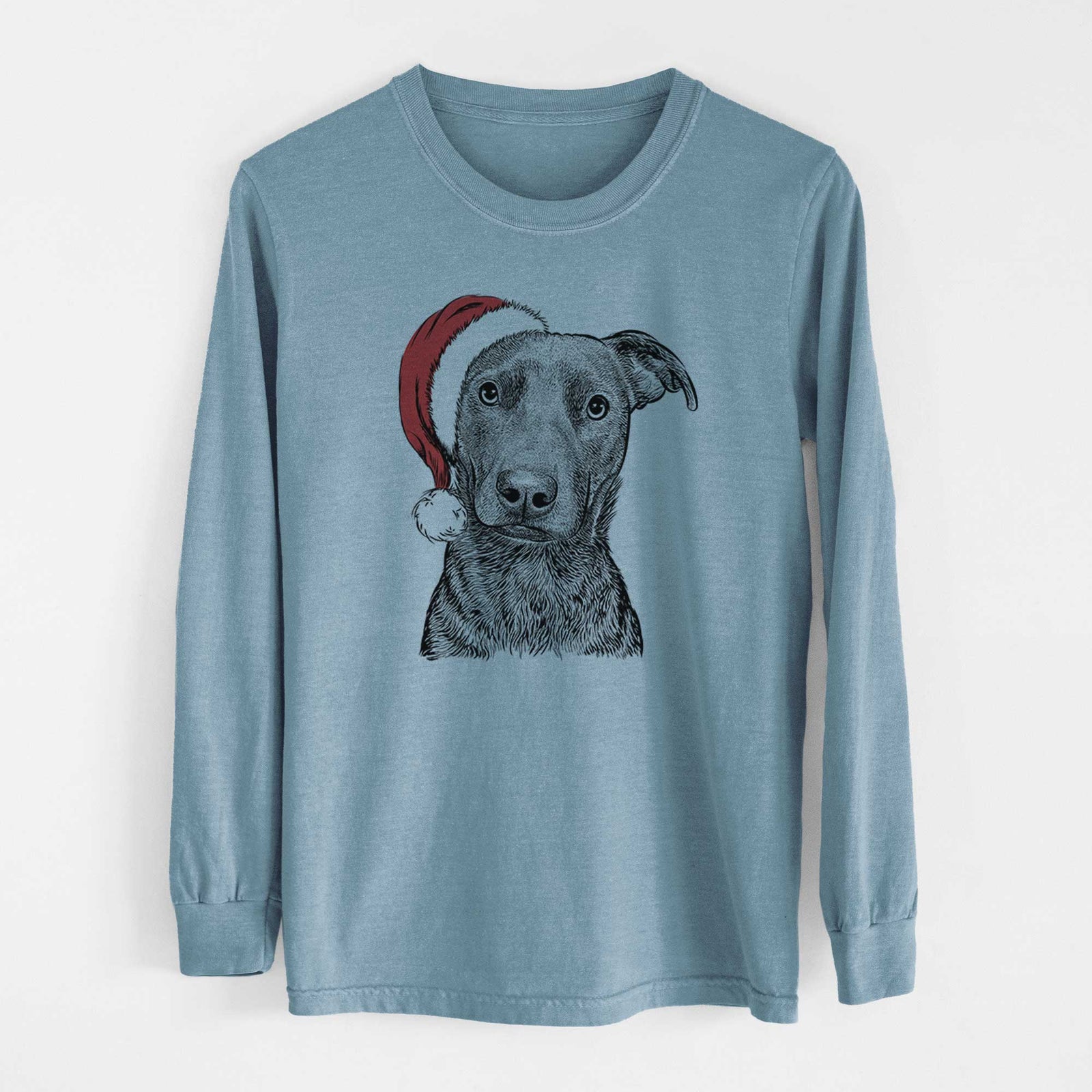 Santa Embyr the Mixed Breed - Heavyweight 100% Cotton Long Sleeve
