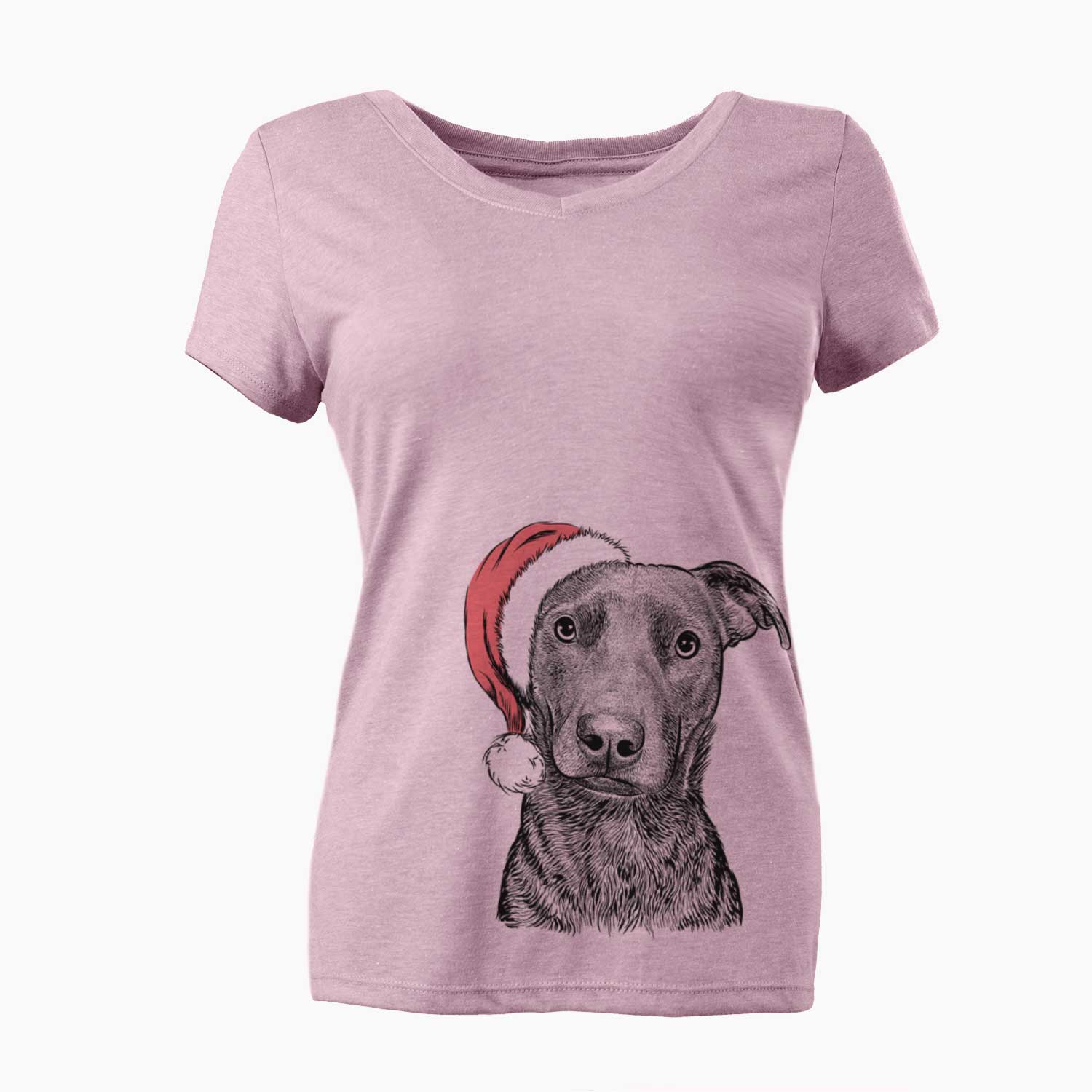 Embyr the Mixed Breed - Women's V-neck Shirt