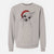 Santa Emee the Chihuahua - Unisex Pigment Dyed Crew Sweatshirt