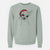 Santa Emee the Chihuahua - Unisex Pigment Dyed Crew Sweatshirt