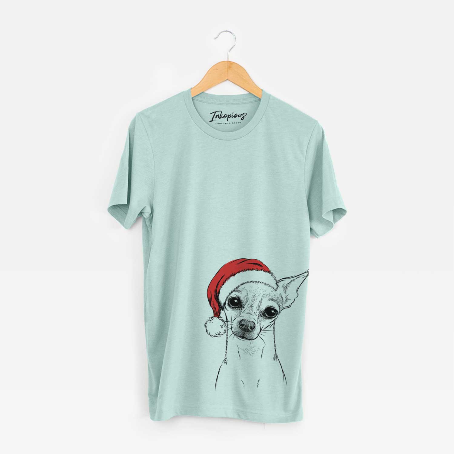 Santa Emee the Chihuahua - Unisex Crewneck