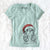 Santa Emma the Cocker Spaniel - Women's V-neck Shirt