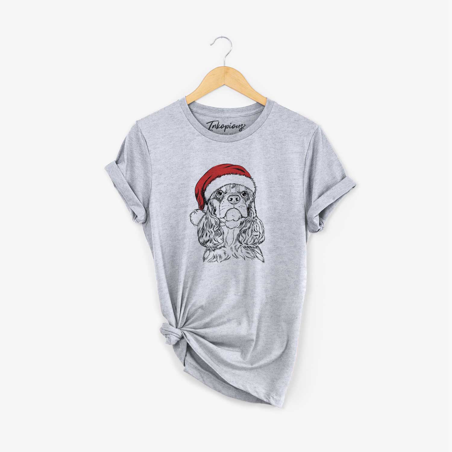 Santa Emma the Cocker Spaniel - Unisex Crewneck