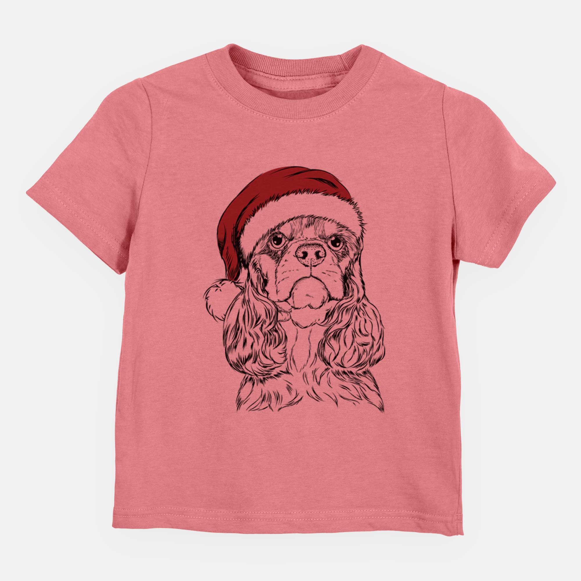 Santa Emma the Cocker Spaniel - Kids/Youth/Toddler Shirt