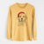 Santa Emma the Golden Retriever - Heavyweight 100% Cotton Long Sleeve