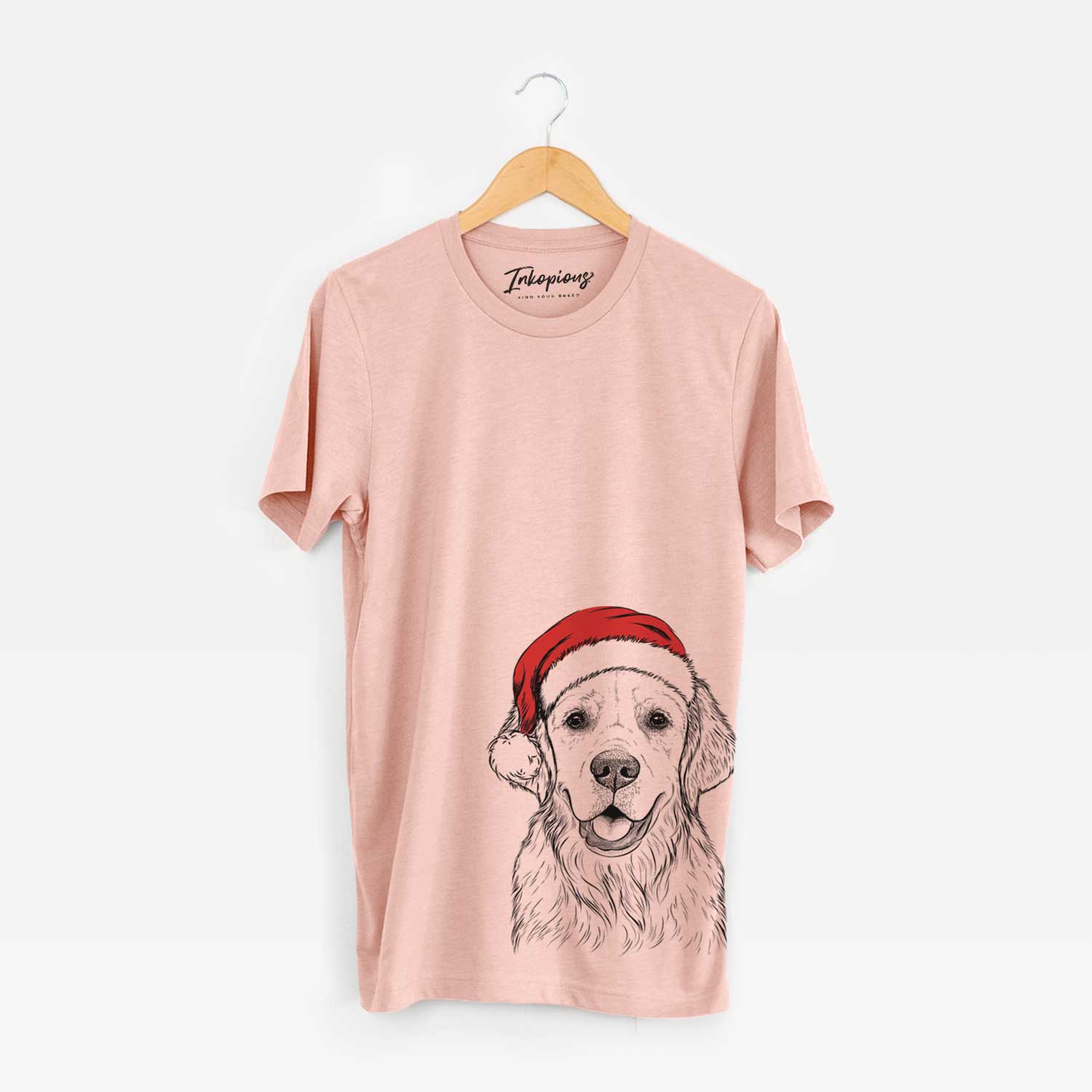Santa Emma the Golden Retriever - Unisex Crewneck