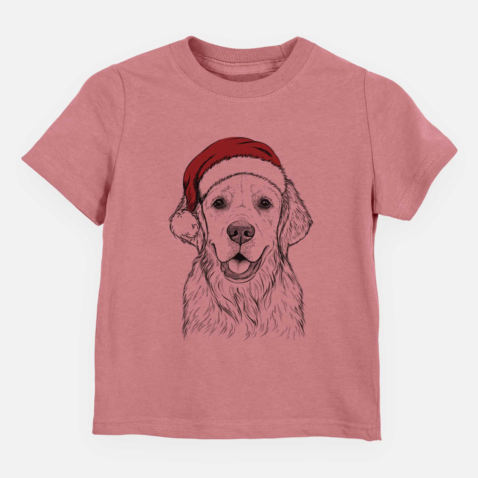 Santa Emma the Golden Retriever - Kids/Youth/Toddler Shirt