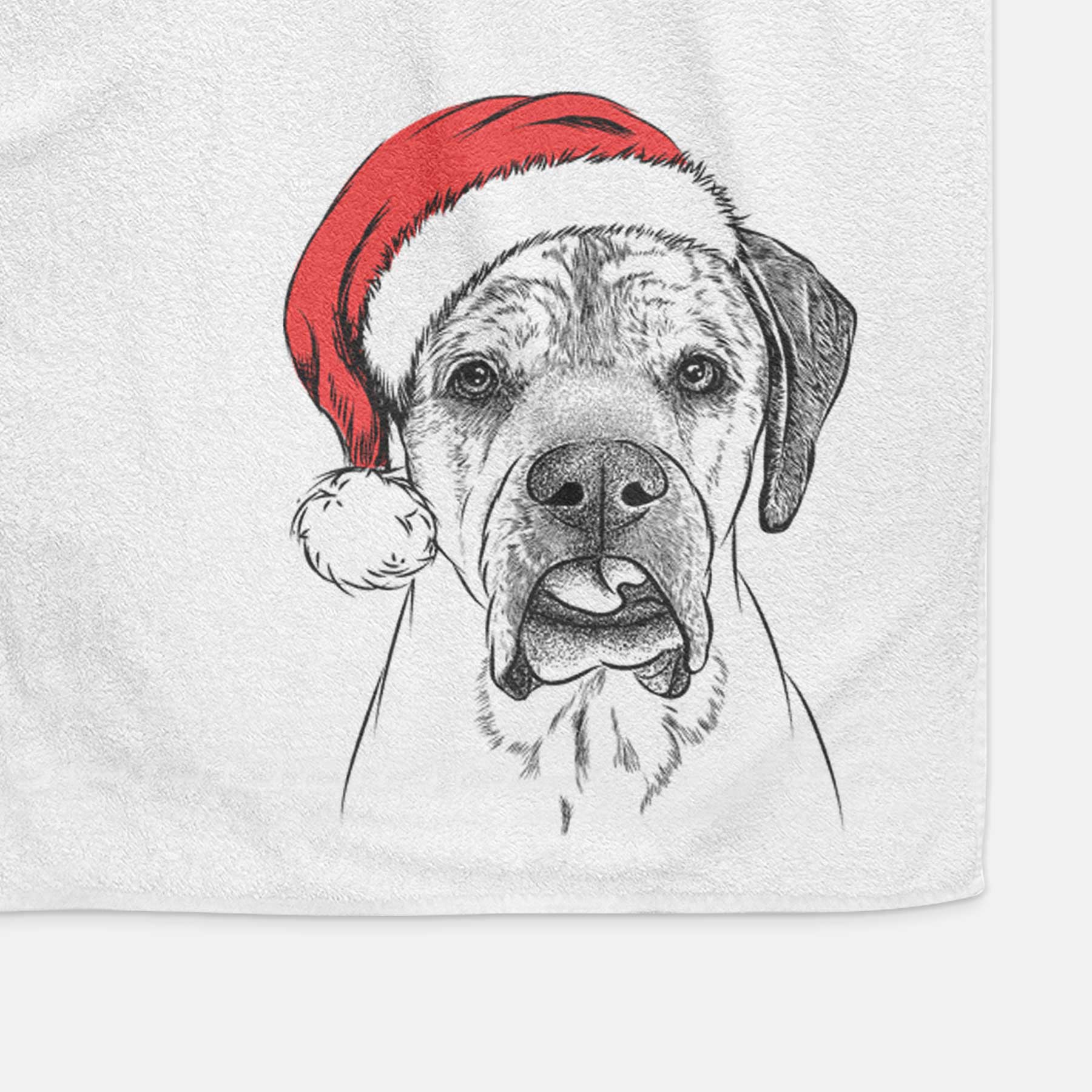 Emma the English Mastiff Decorative Hand Towel