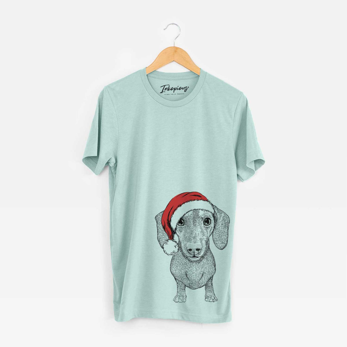 Santa Ernie the Mini Dachshund - Unisex Crewneck