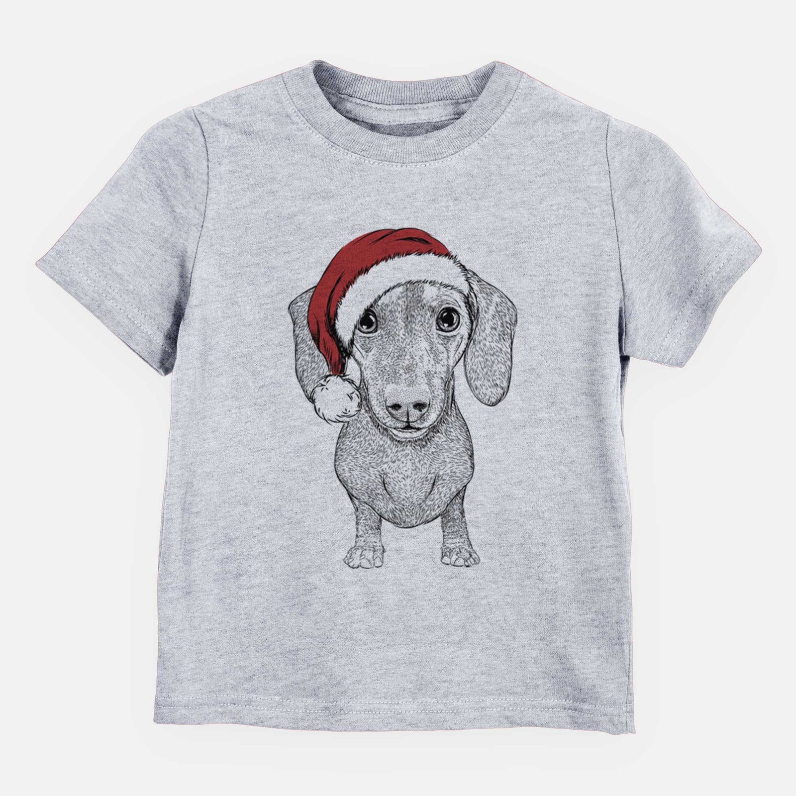 Santa Ernie the Mini Dachshund - Kids/Youth/Toddler Shirt