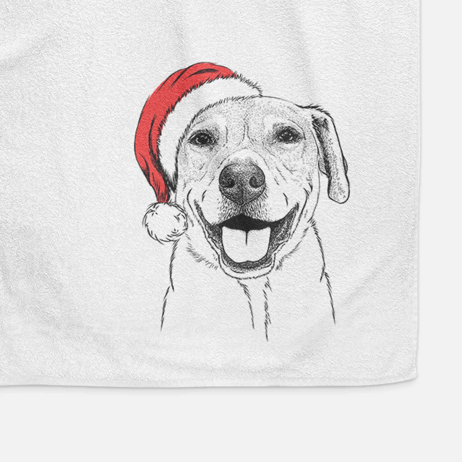 Ernie the Mixed Breed Decorative Hand Towel