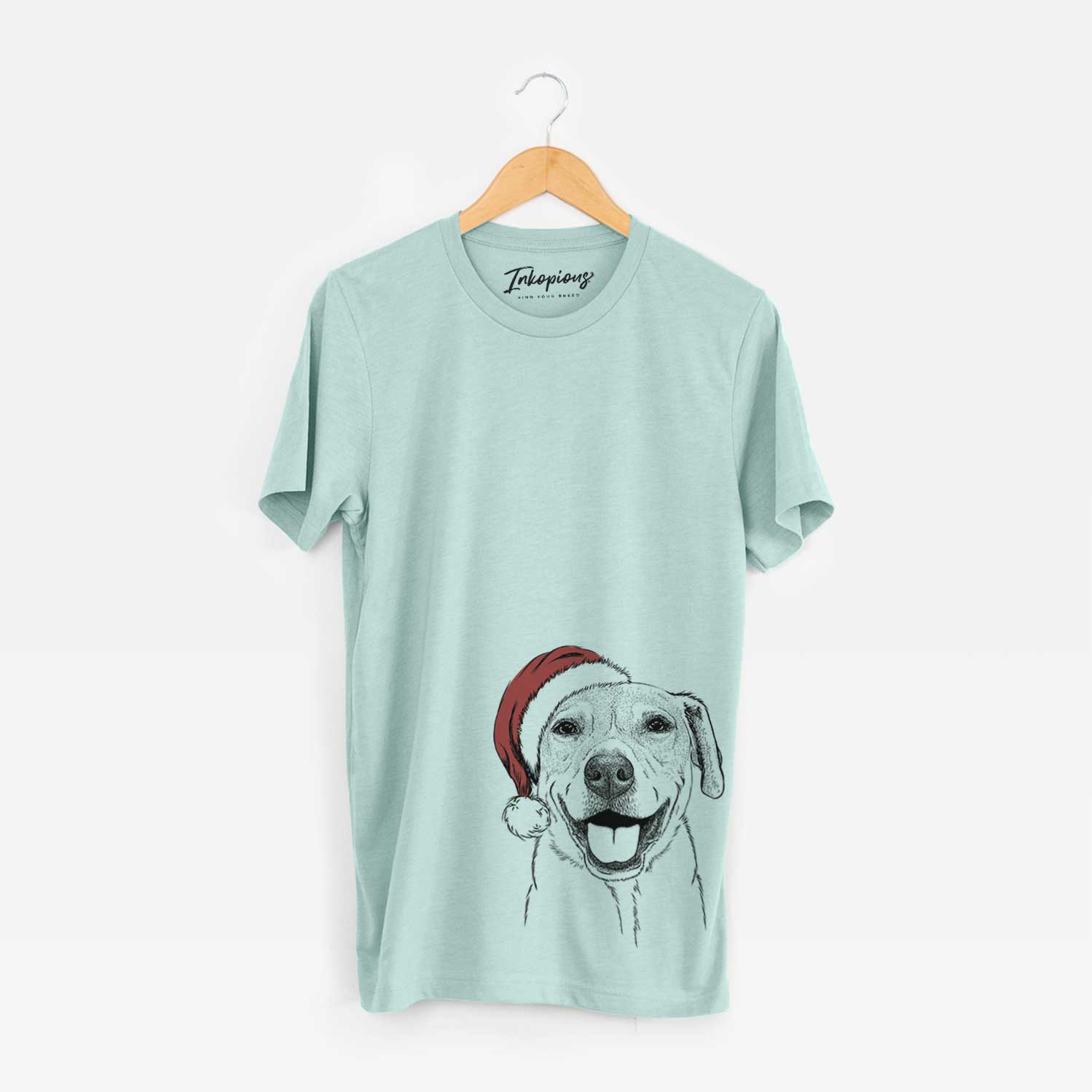 Santa Ernie the Mixed Breed - Unisex Crewneck