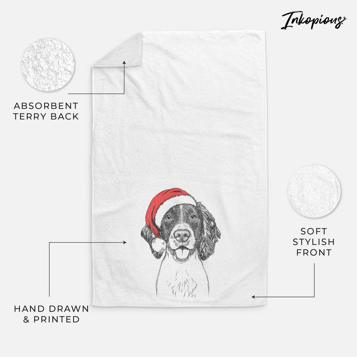 Ever the English Springer Spaniel Decorative Hand Towel