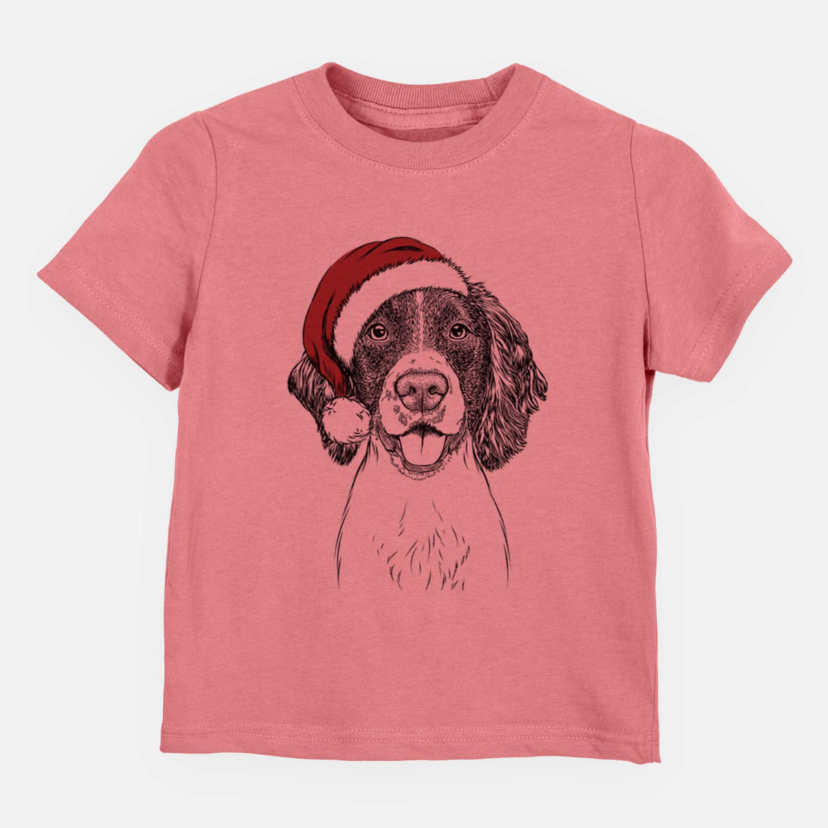 Santa Ever the English Springer Spaniel - Kids/Youth/Toddler Shirt