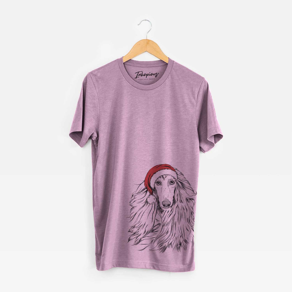 Santa Fabio the Afghan Hound - Unisex Crewneck