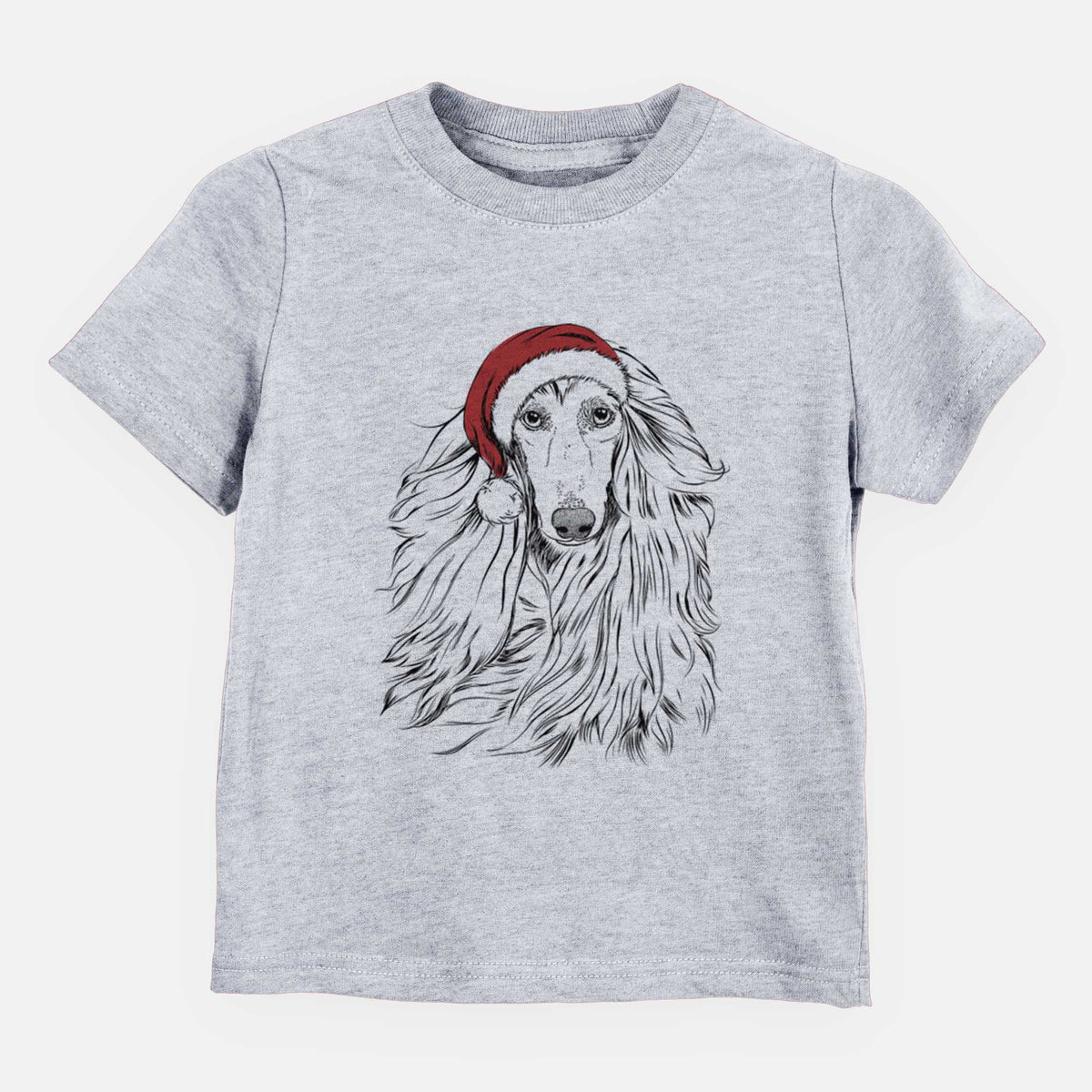 Santa Fabio the Afghan Hound - Kids/Youth/Toddler Shirt