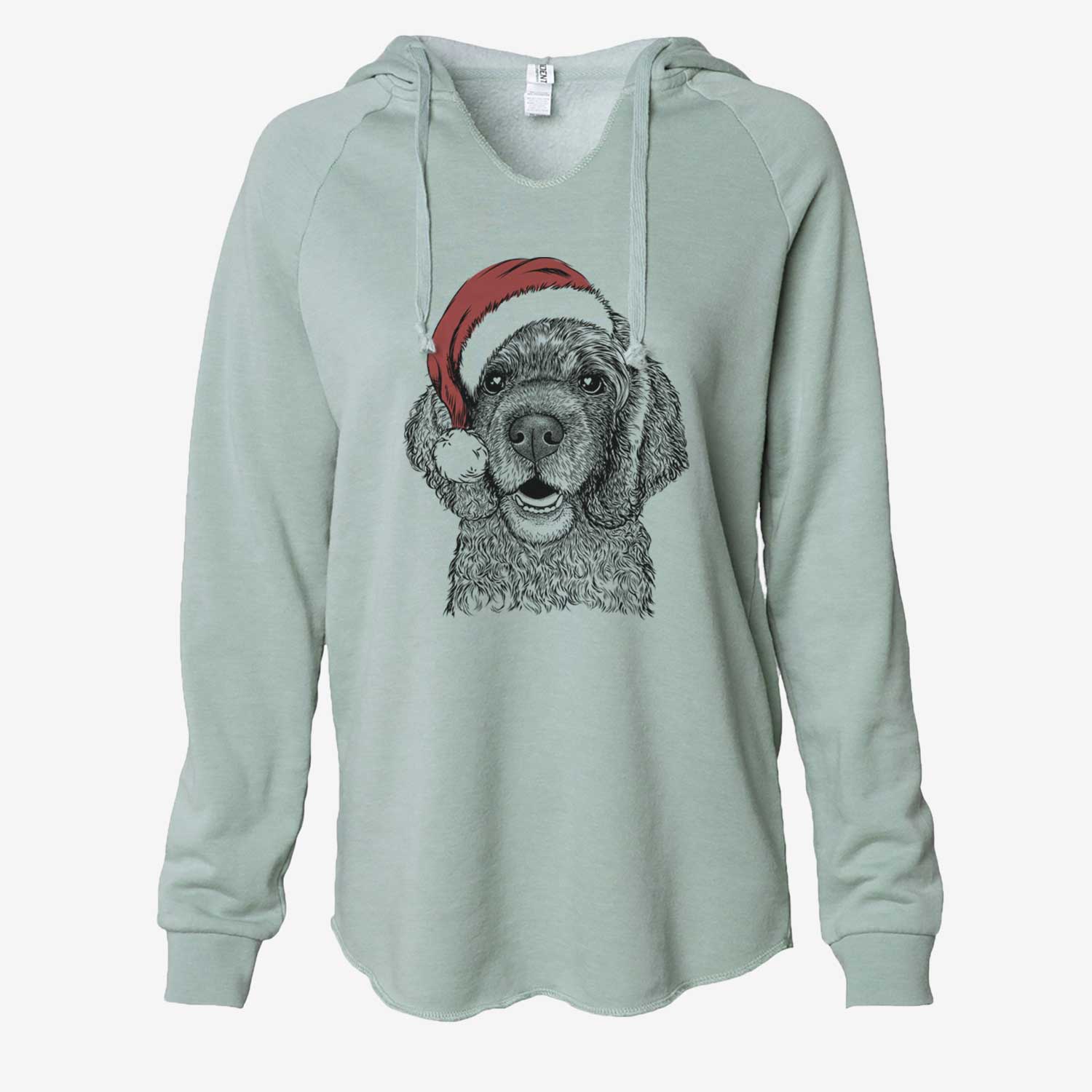 Fannie Mae the Cocker Spaniel - Cali Wave Hooded Sweatshirt