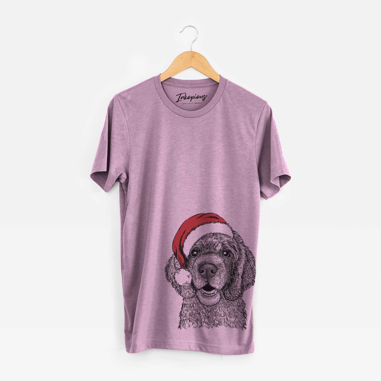 Santa Fannie Mae the Cocker Spaniel - Unisex Crewneck