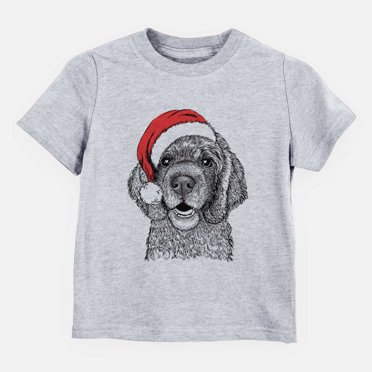 Santa Fannie Mae the Cocker Spaniel - Kids/Youth/Toddler Shirt