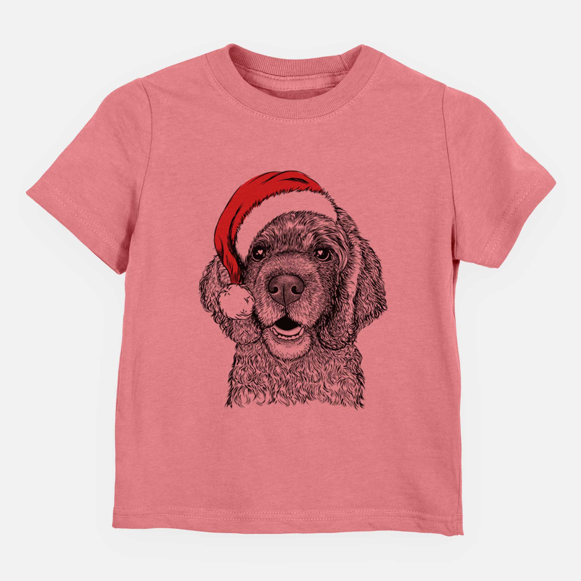 Santa Fannie Mae the Cocker Spaniel - Kids/Youth/Toddler Shirt