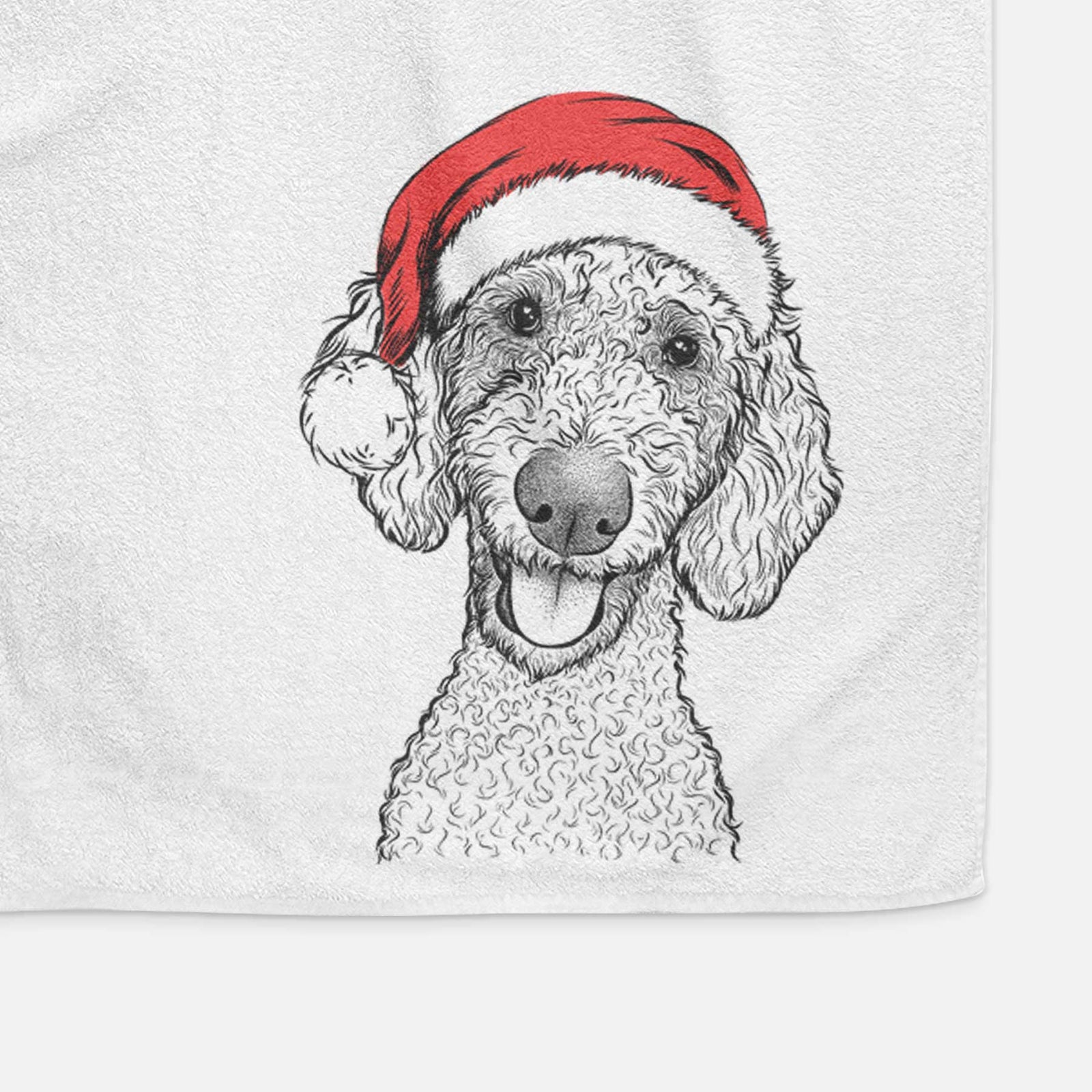 Fenway the Goldendoodle Decorative Hand Towel