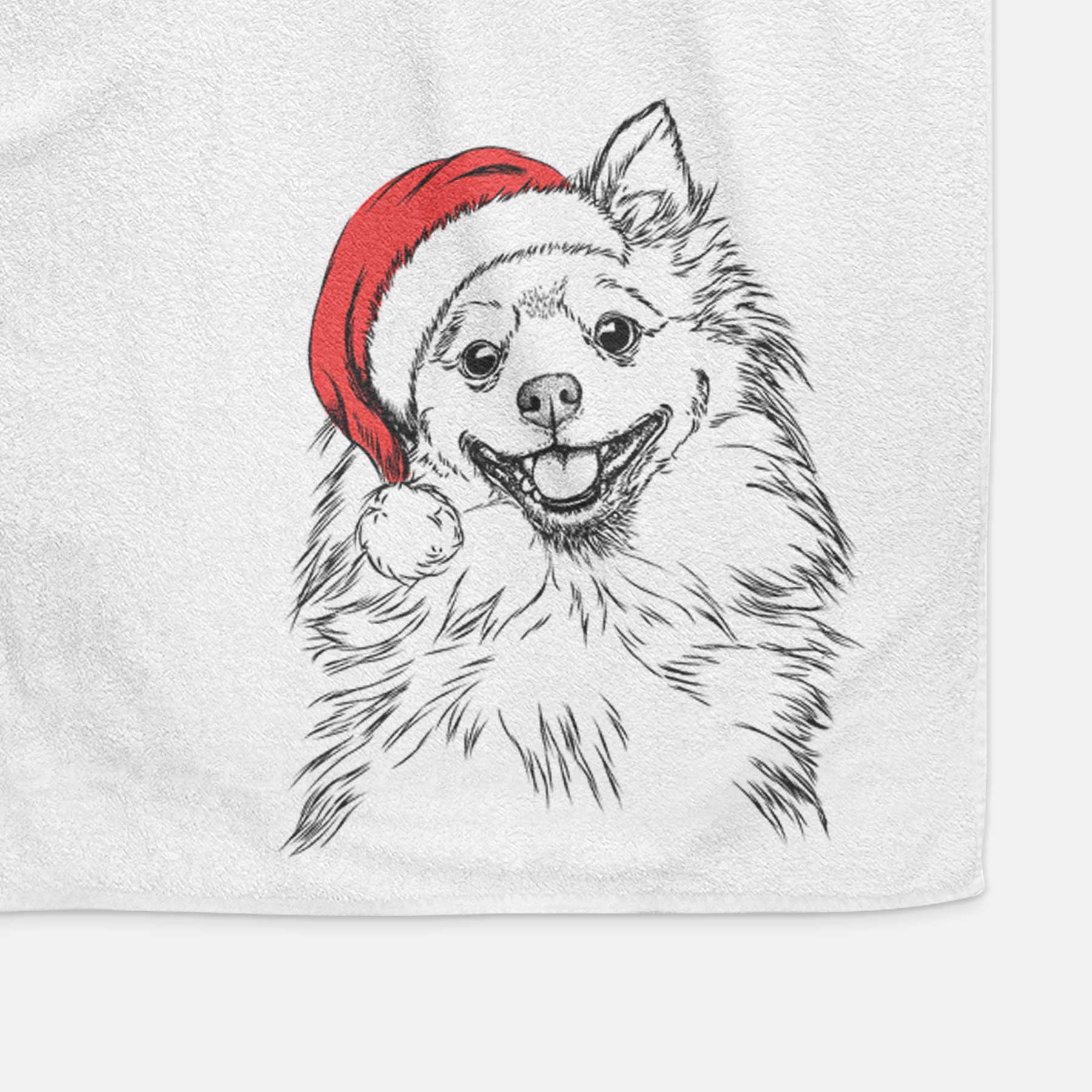 Fibi the Spitz Decorative Hand Towel