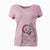 Santa Fibi the Spitz - Women's V-neck Shirt