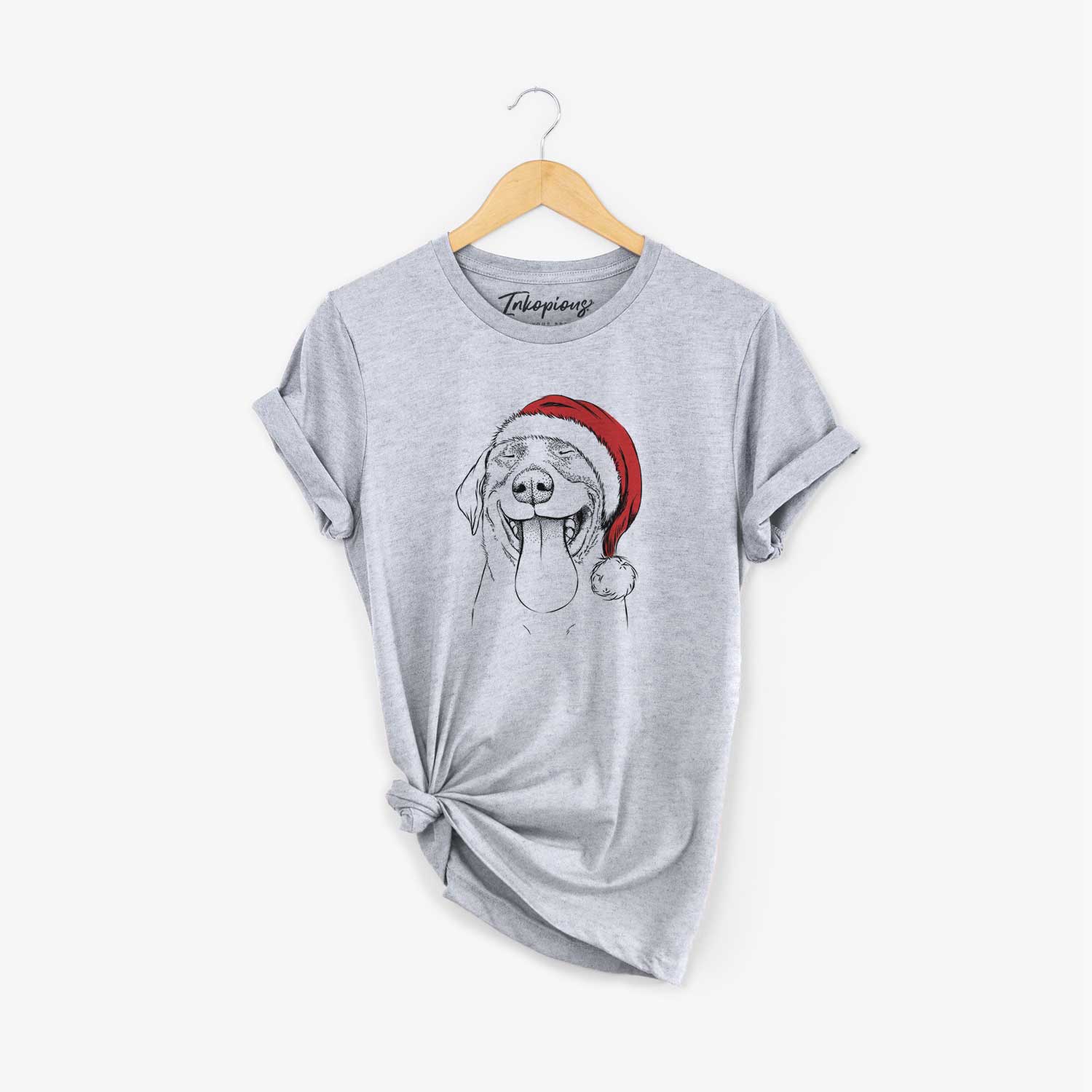 Santa Fig the Labrador Retriever - Unisex Crewneck