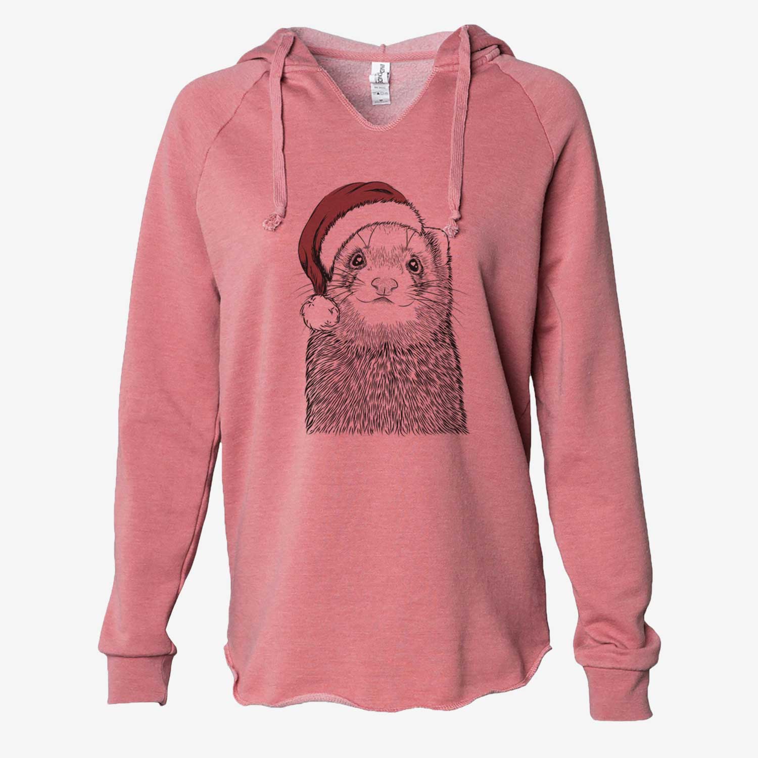 Fig the Ferret - Cali Wave Hooded Sweatshirt