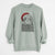 Santa Fig the Ferret - Unisex Pigment Dyed Crew Sweatshirt