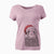 Santa Fig the Ferret - Women's V-neck Shirt