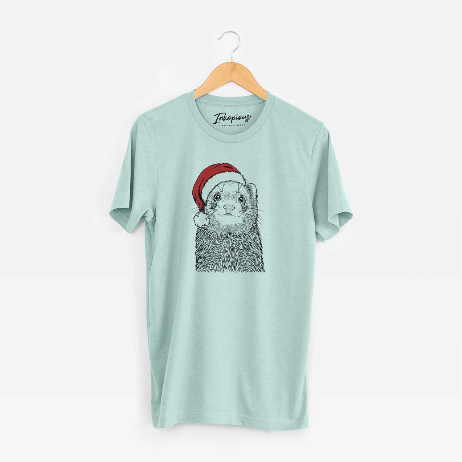 Santa Fig the Ferret - Unisex Crewneck