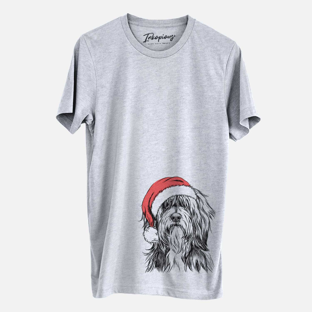 Santa Fiji the Polish Lowland Sheepdog - Unisex Crewneck