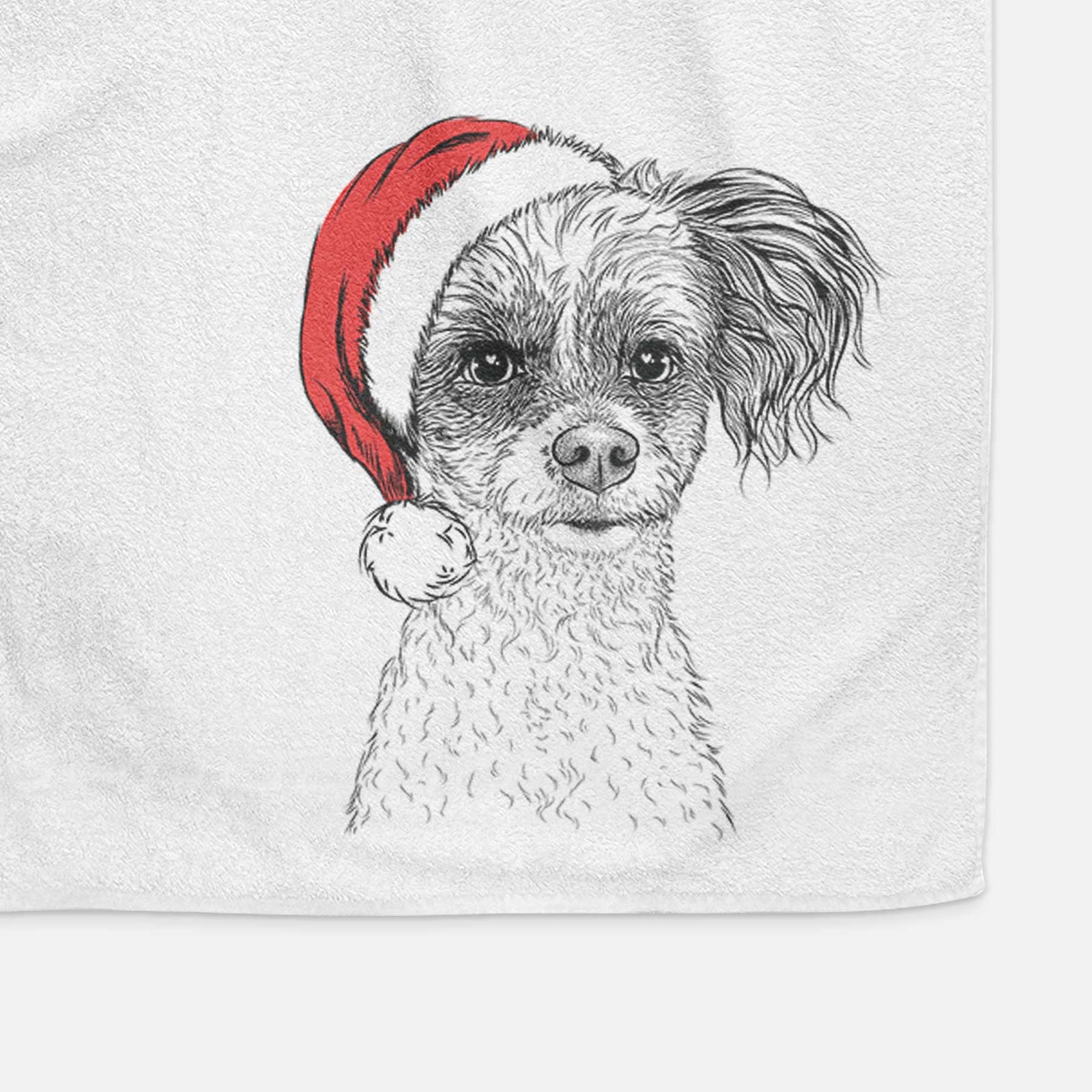 Finley the Papillon Mix Decorative Hand Towel