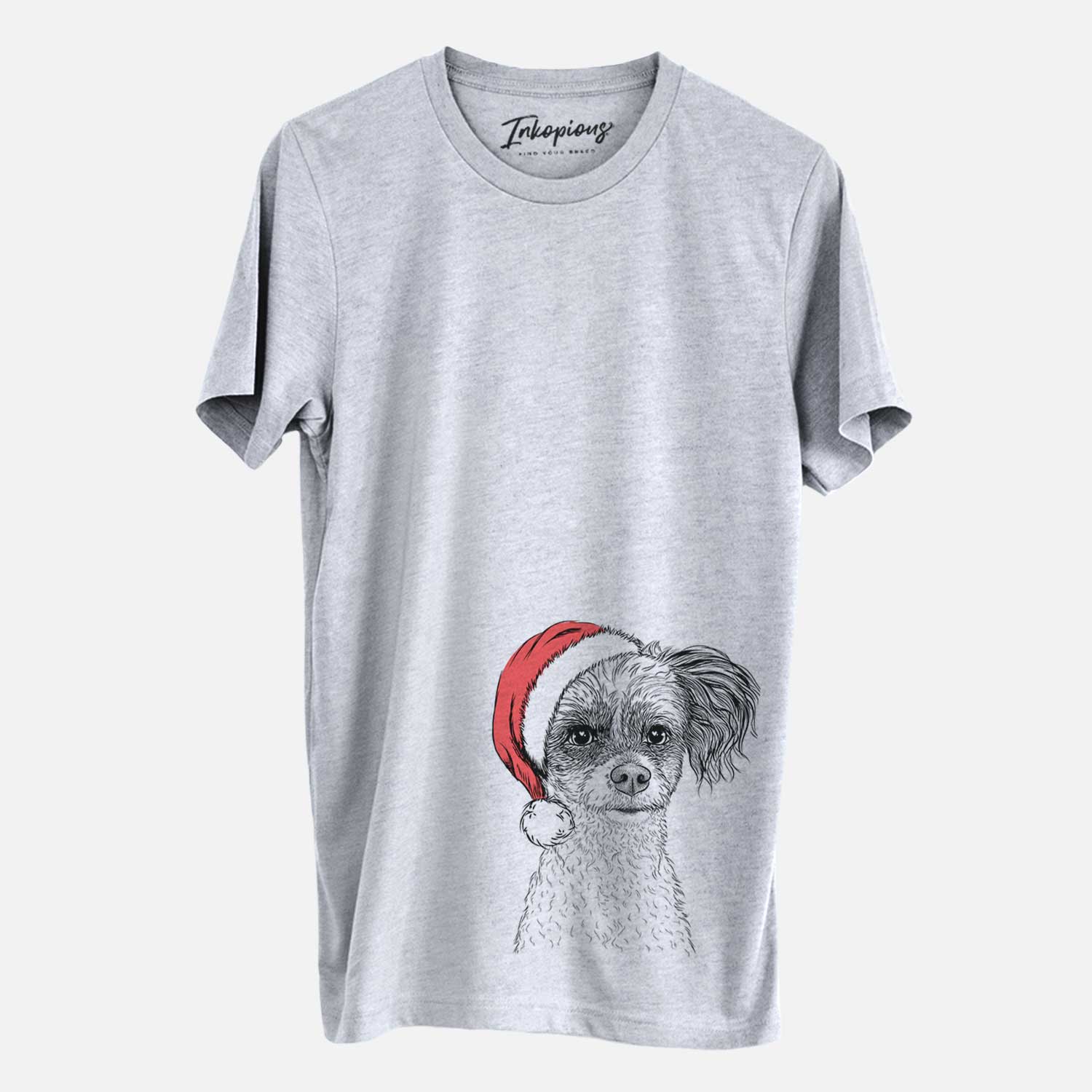 Santa Finley Beth the Papillon Mix - Unisex Crewneck