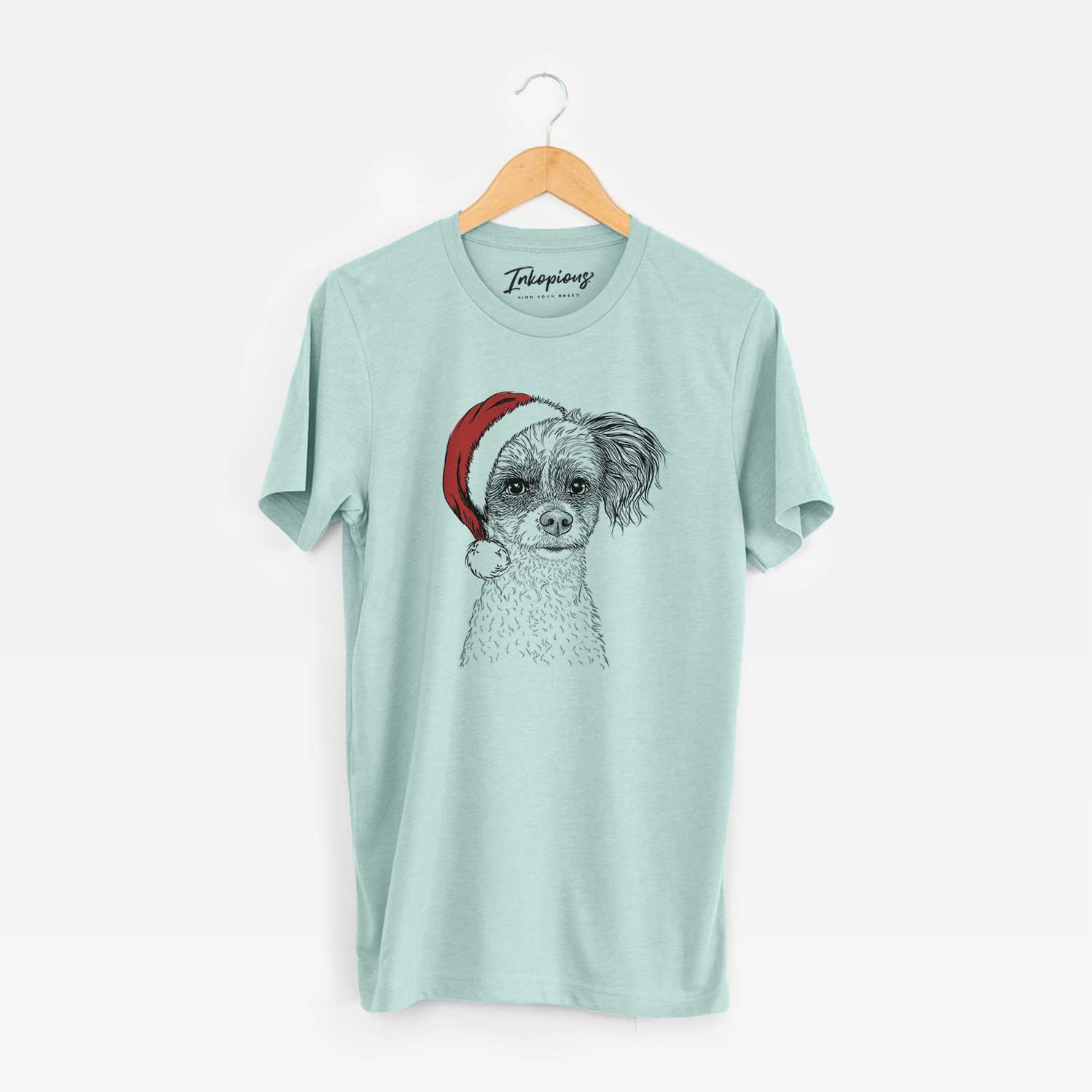 Santa Finley Beth the Papillon Mix - Unisex Crewneck