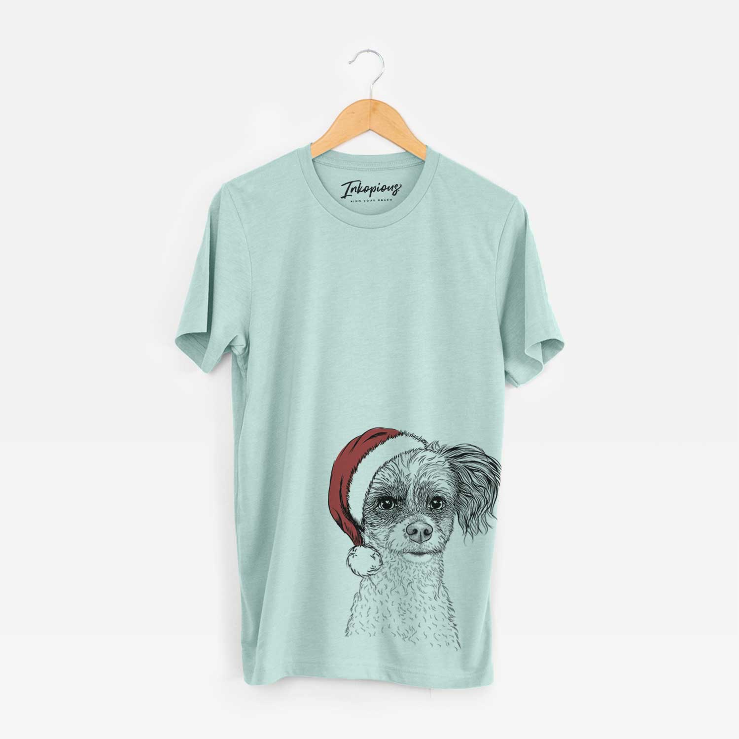 Santa Finley Beth the Papillon Mix - Unisex Crewneck
