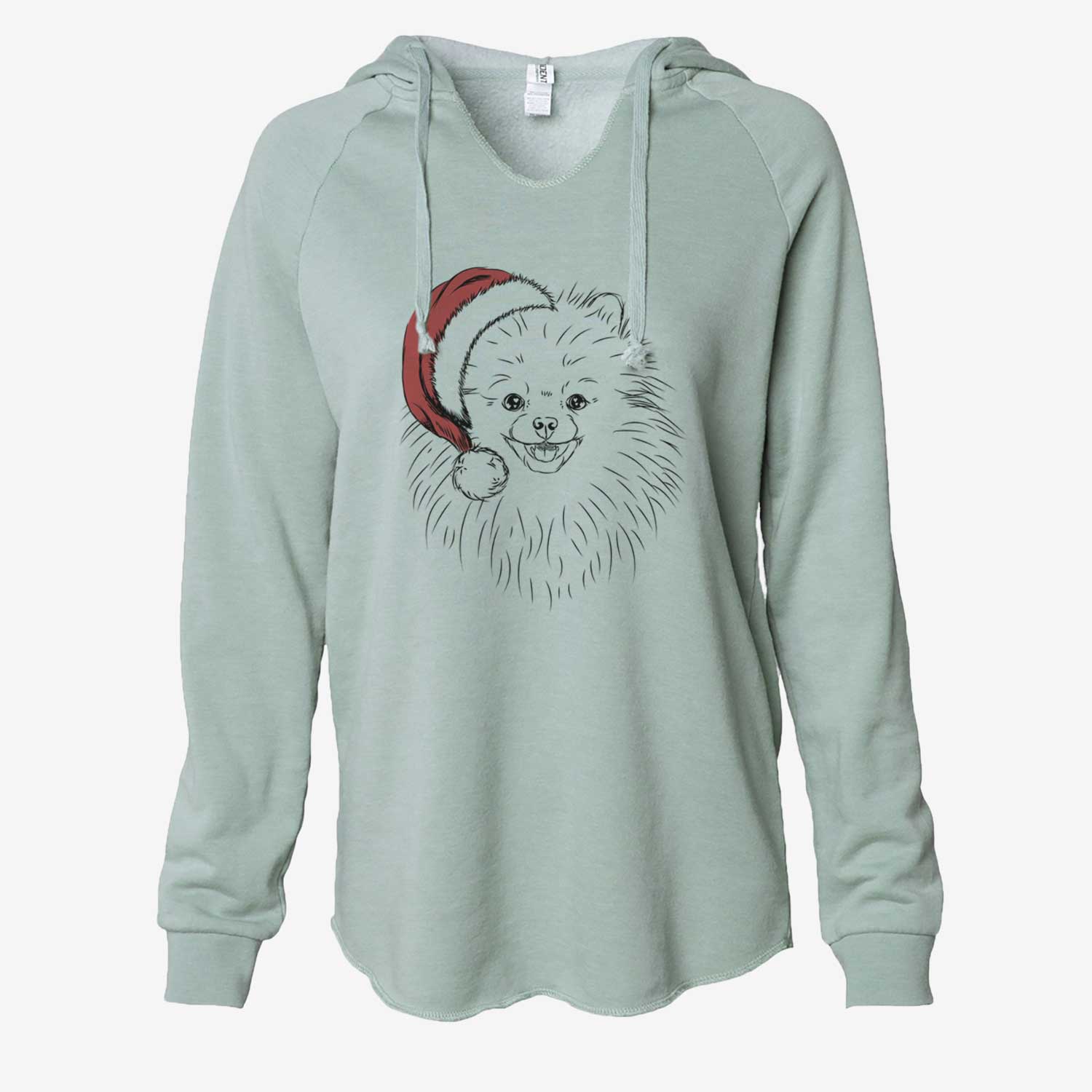 Finn the Pomeranian - Cali Wave Hooded Sweatshirt