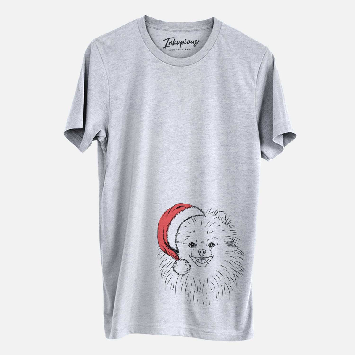 Santa Finn the Pomeranian - Unisex Crewneck