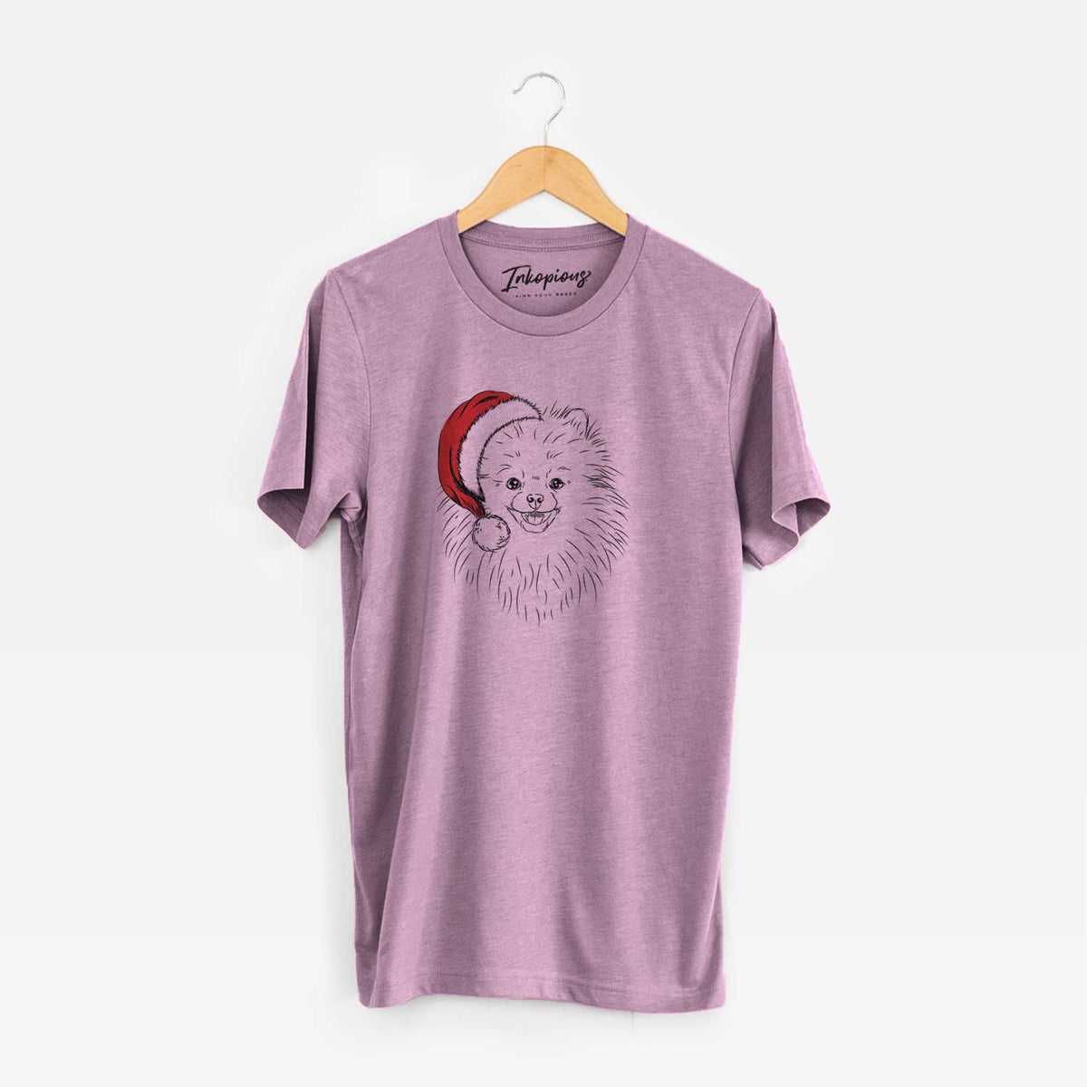 Santa Finn the Pomeranian - Unisex Crewneck