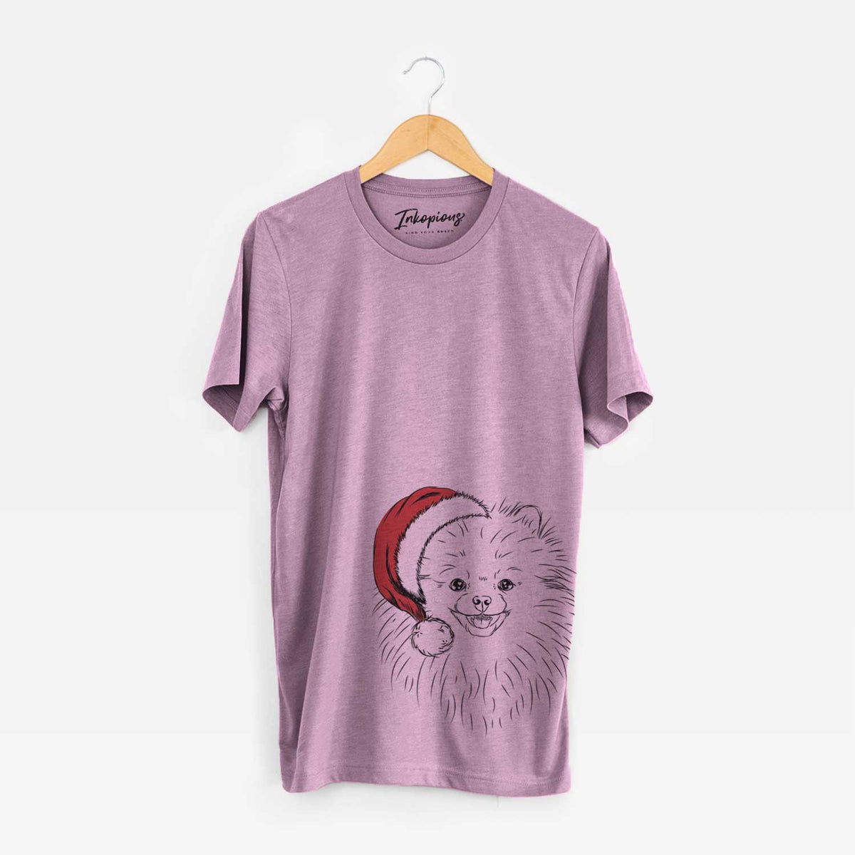 Santa Finn the Pomeranian - Unisex Crewneck