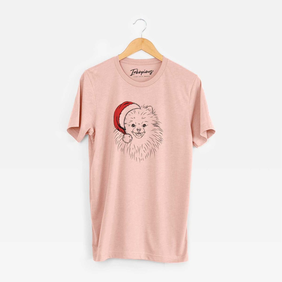Santa Finn the Pomeranian - Unisex Crewneck