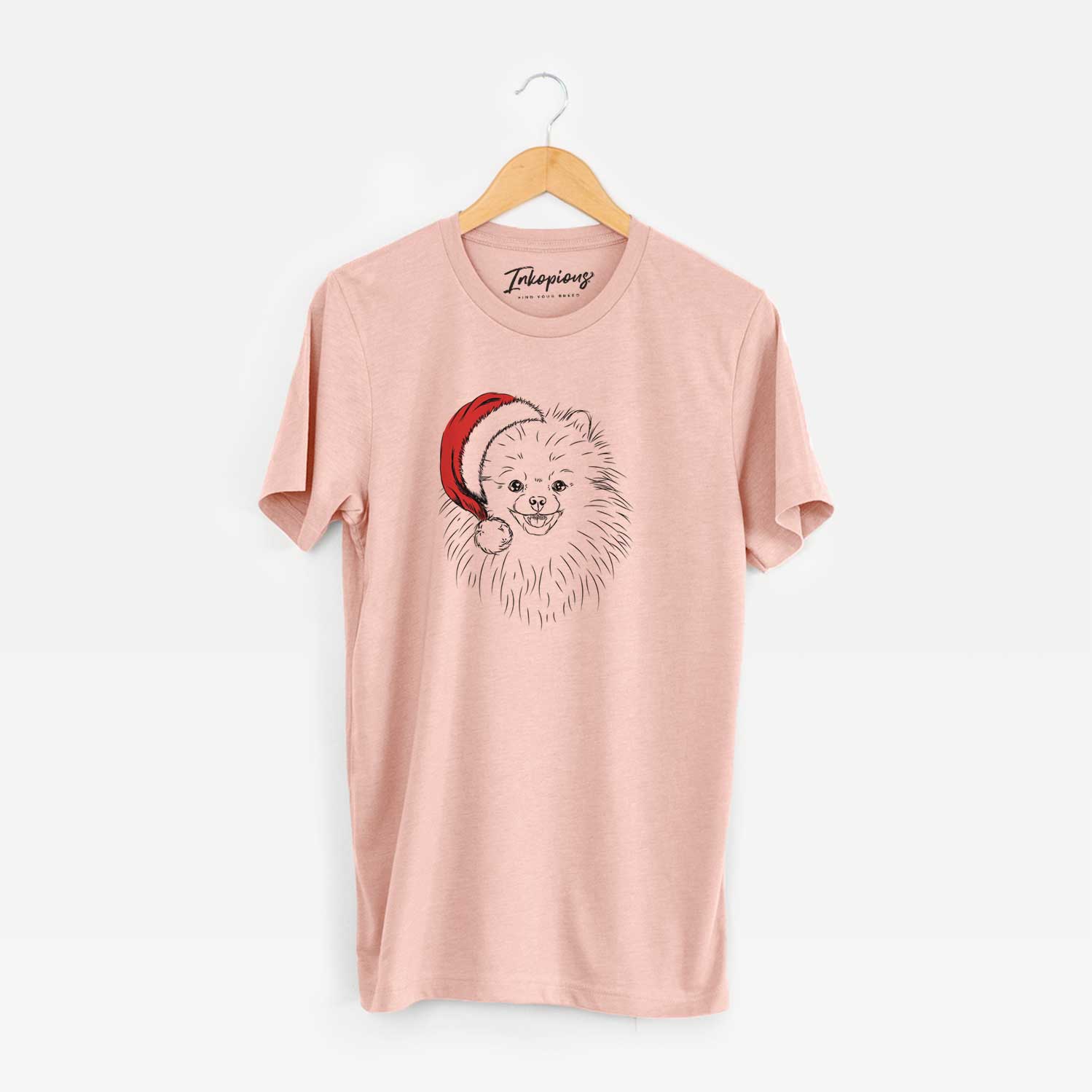 Santa Finn the Pomeranian - Unisex Crewneck