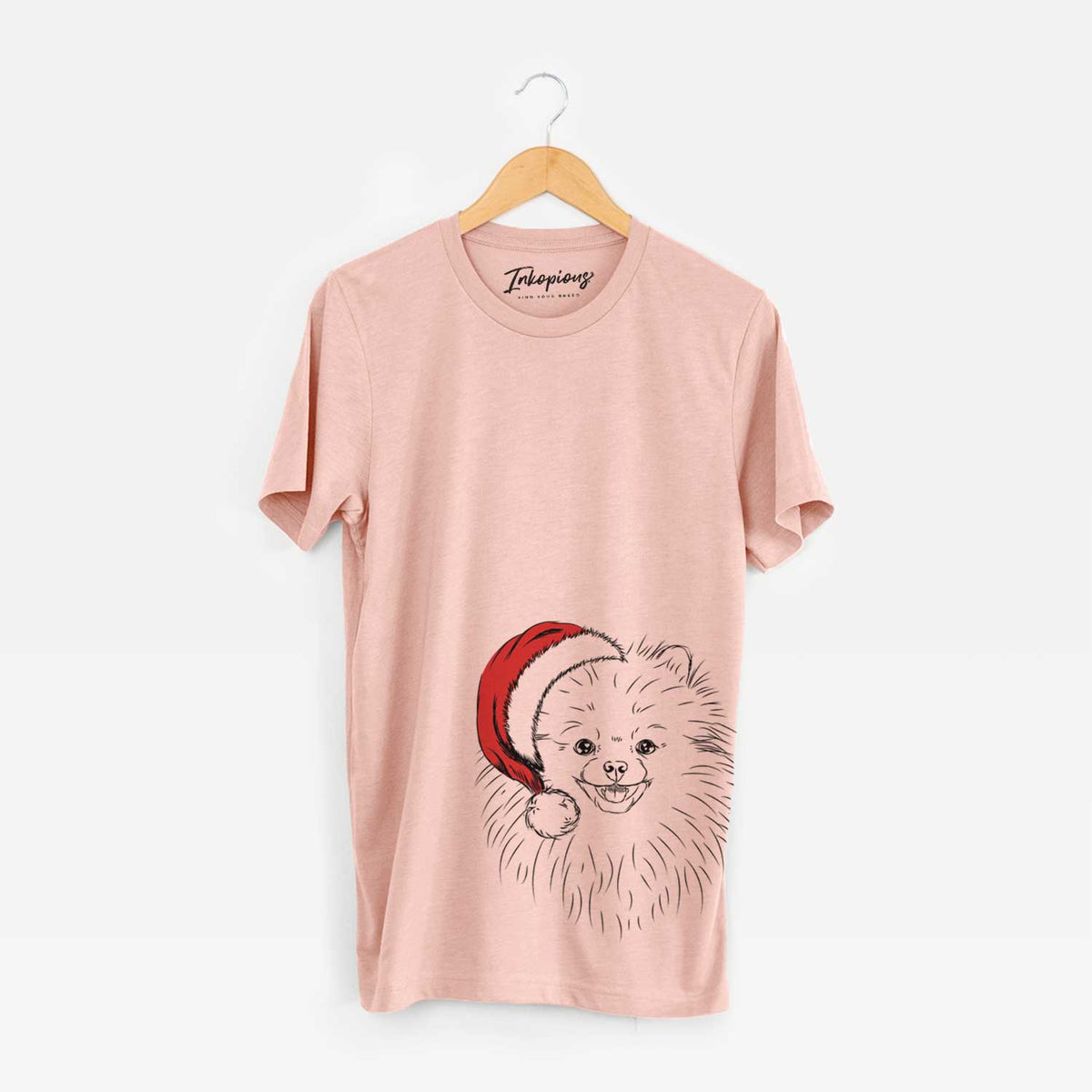 Santa Finn the Pomeranian - Unisex Crewneck