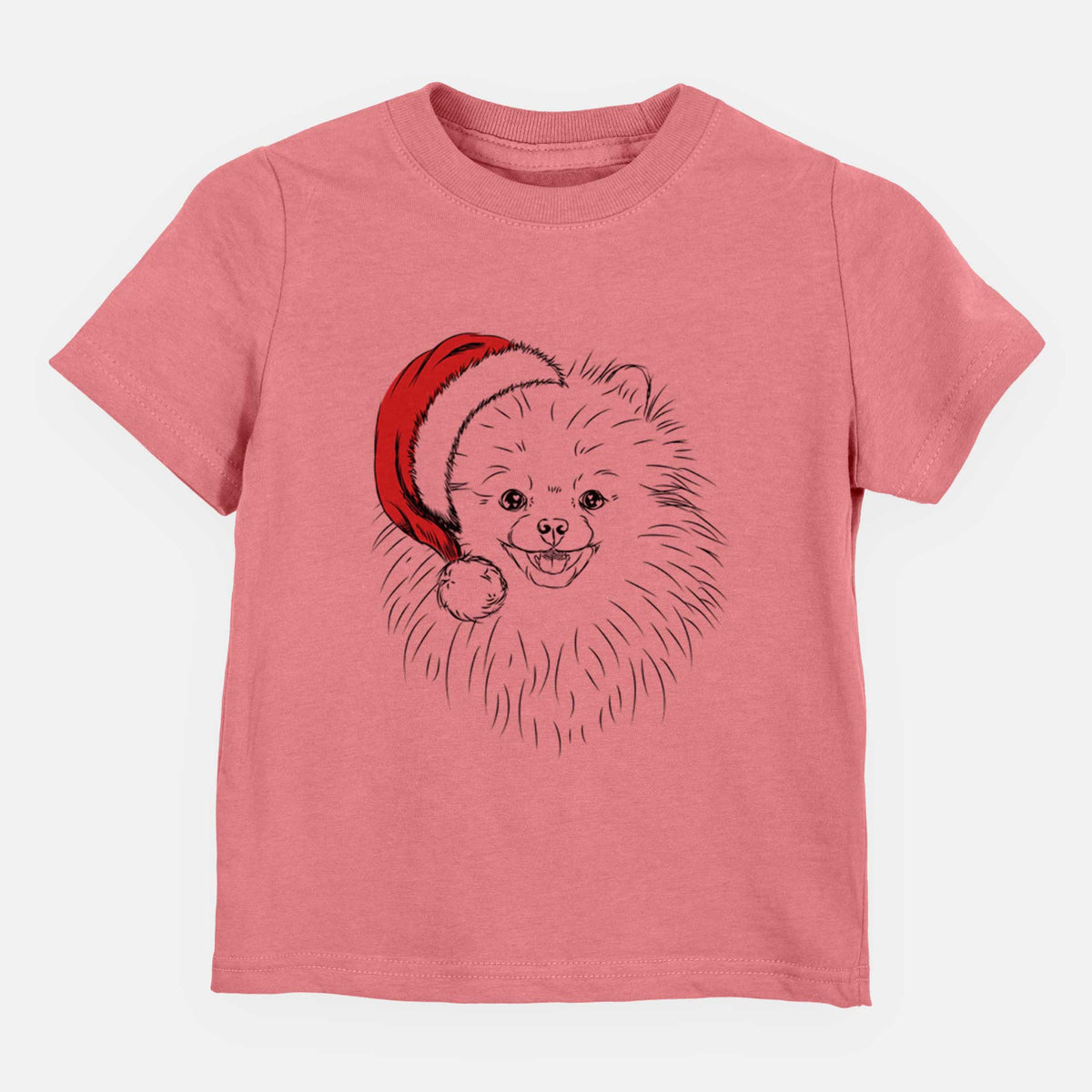 Santa Finn the Pomeranian - Kids/Youth/Toddler Shirt