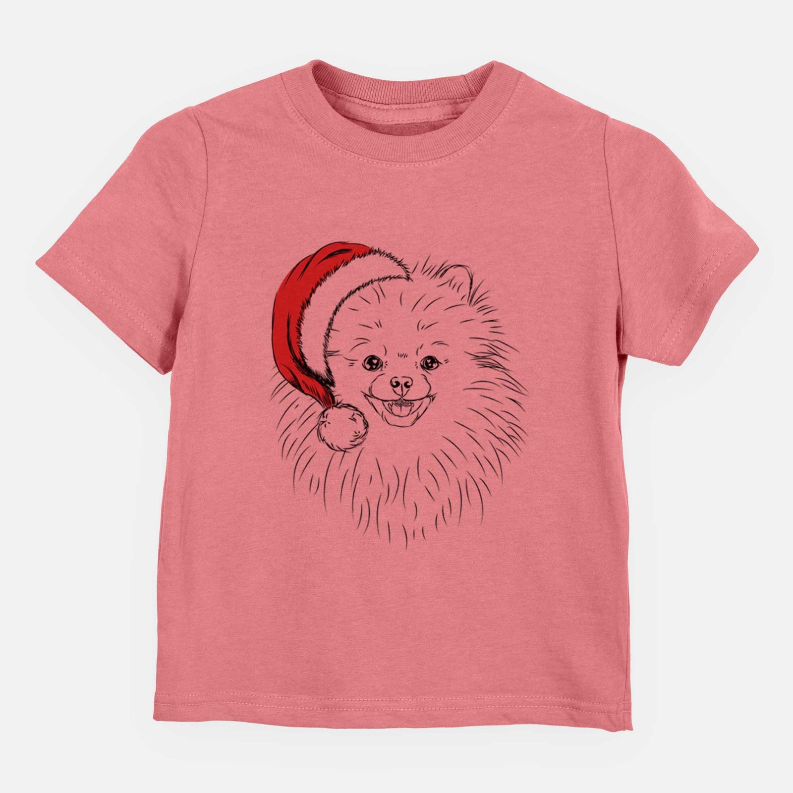 Santa Finn the Pomeranian - Kids/Youth/Toddler Shirt