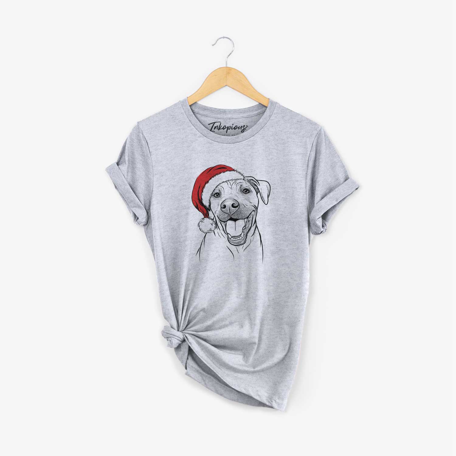 Santa Finn the Hound Mix - Unisex Crewneck