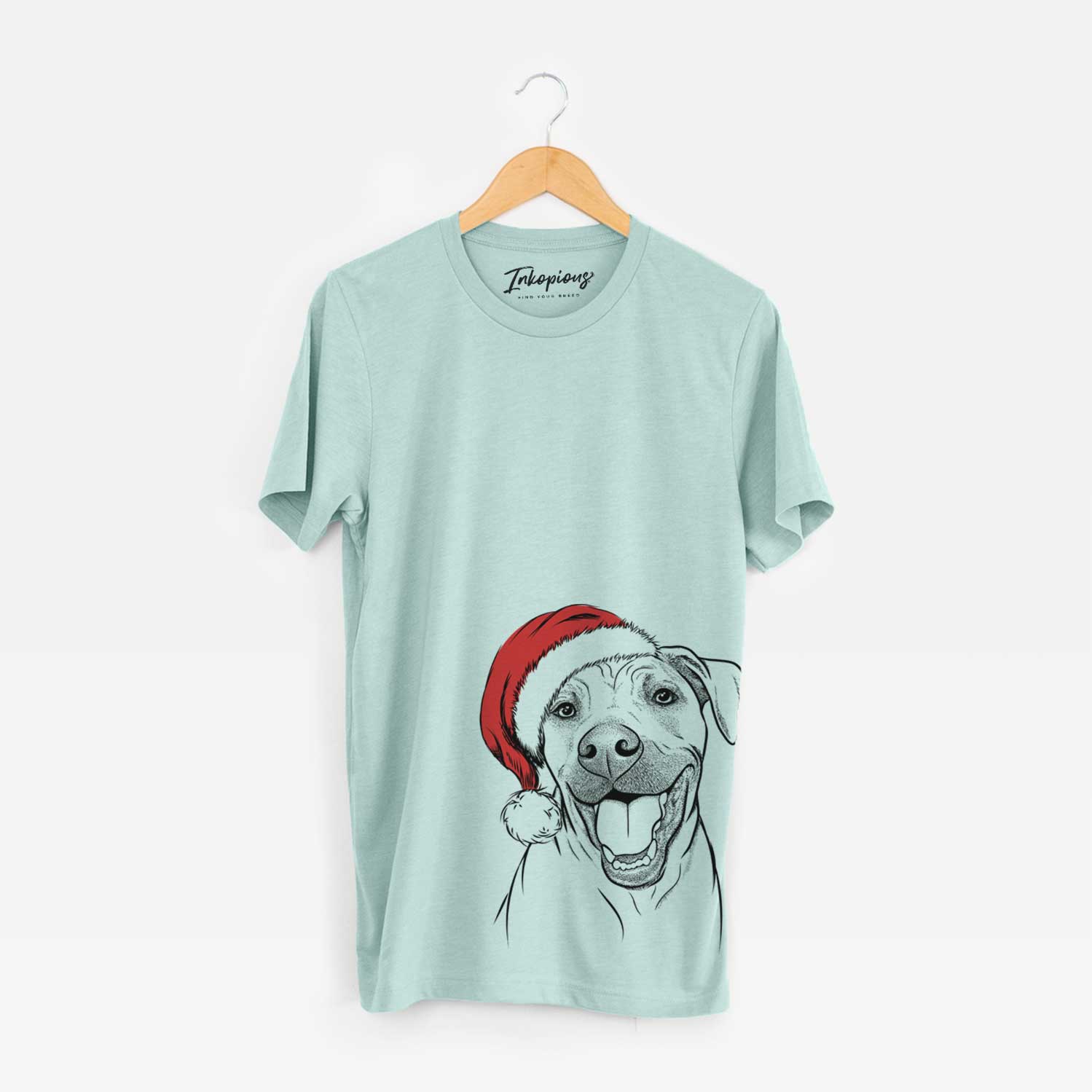 Santa Finn the Hound Mix - Unisex Crewneck